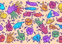 Image result for Sign Language Pictures for Poster