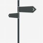 Image result for Metal Sign Post