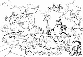 Image result for Zoo Animal Coloring Sheets