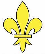 Image result for Gold Fleur De Lis