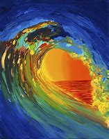 Image result for Large Abstract Ocean Paintings