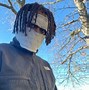 Image result for Kanye White Mask Ski Mask Donda