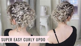 Image result for Curly Updo Pics