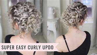 Image result for Curly Updo Pics