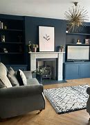 Image result for Dark Blue Living Room Ideas