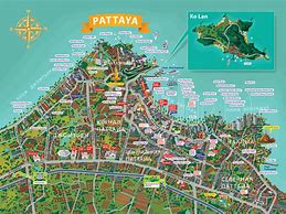 Image result for Famous Walking Street Pattaya Thailand Map