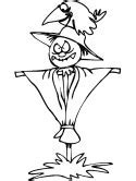 Image result for Scary Scarecrow Coloring Pages