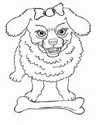 Image result for Angry Dog Coloring Pages