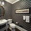 Image result for Black and Gold Bathroom