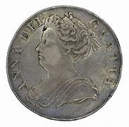 Image result for Queen Anne 1705 Crown Coin