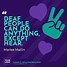 Image result for Deaf Awareness Day Posters