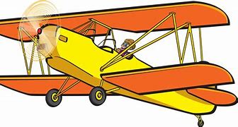 Image result for Biplane Airplane Clip Art