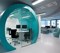 Image result for Blue Office Design