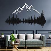 Image result for Metal Forest Wall Art