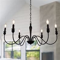 Image result for Iron Chandelier Lighting