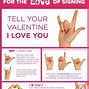 Image result for Fall Leaves I Love You Sign Language