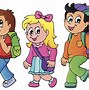 Image result for Cartoon Boy Walking