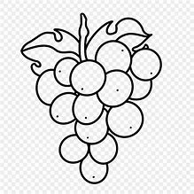 Image result for Grapes ClipArt Black and White