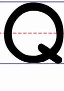 Image result for Images of Capital Letter Cursive Q