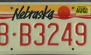 Image result for Nebraska License Plate