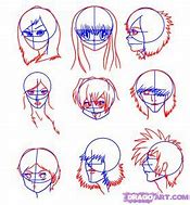 Image result for How to Draw Manga Faces Step by Step