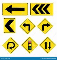 Image result for Yellow Road Signs