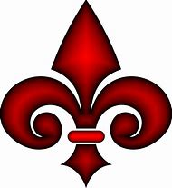 Image result for Red Fleur De Lis