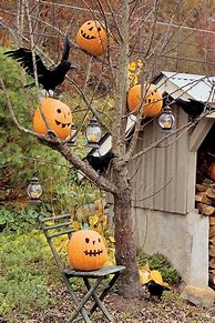 Image result for Spooky Tree Halloween Decor