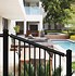 Image result for Black Aluminum Stair Railing