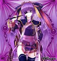 Image result for Light Purple Anime Girl