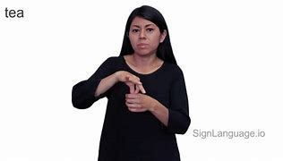 Image result for Tea Sign Language