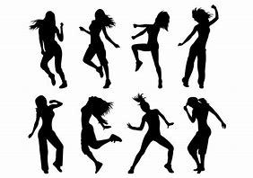 Image result for dance silhouette vector art