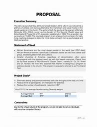 Image result for Sample Program Proposal Template