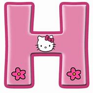 Image result for Hello Kitty Letter N