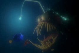 Image result for Finding Nemo Angler Fish and Mask