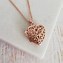 Image result for Filigree Heart Necklace