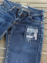 Image result for Contrast Stitching Jeans