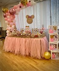 Image result for Minnie Mouse Baby Shower Centerpiece Ideas