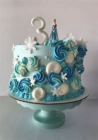 Image result for Elsa Round Cakes