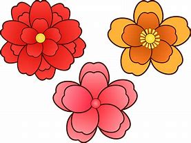 Image result for Clip Art 1C Red Flower