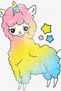 Image result for Cute Cartoon Unicorn Llama