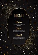 Image result for Elegant Menu Design