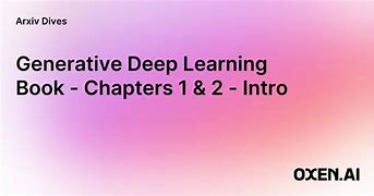 Image result for Generative Deep Learning Book