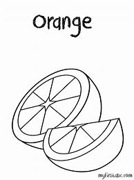 Image result for Orange Coloring Pages Printable for Kids