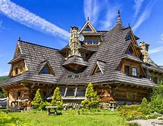 Image result for Log Cabin Mansion Homes