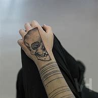 Image result for Half Skull Tattoo