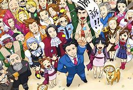 Image result for Ace Attorney Fan Art