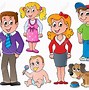 Image result for Family Members Clip Art Free Printable