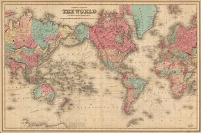 Image result for Vintage World Map Vector