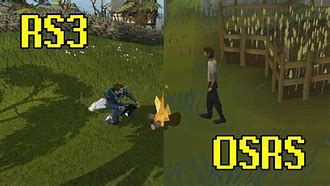 Image result for OSRS Vs. New RuneScape